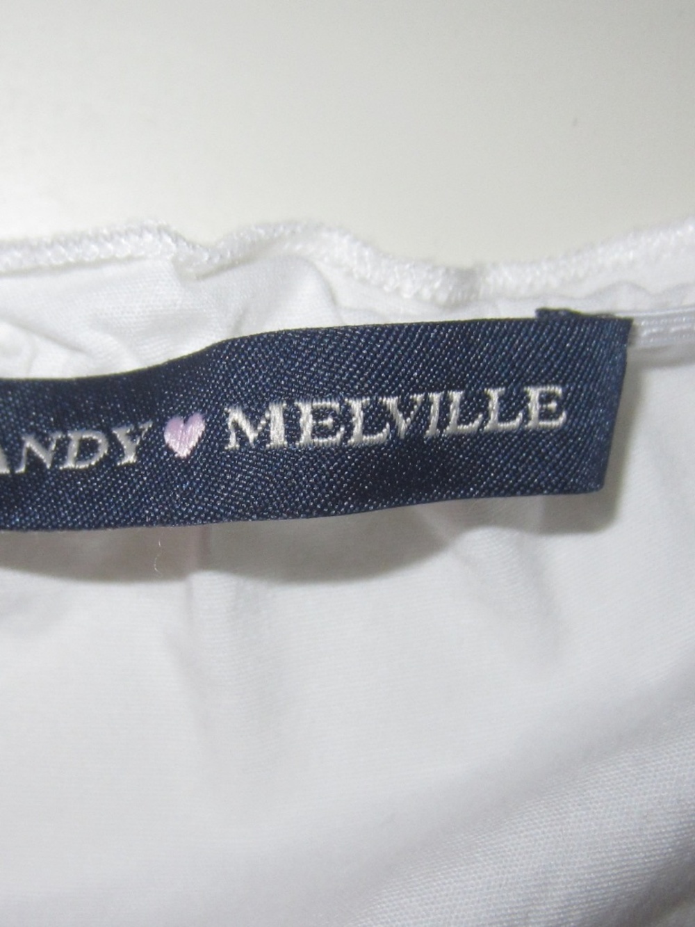 Brandy Melville Elena Top in white - one size - Picture 6 of 6